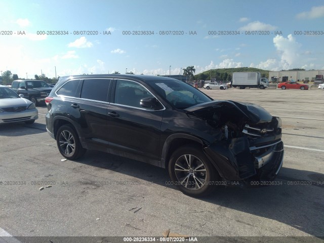 TOYOTA HIGHLANDER 2019 5tdzarfh2ks054681