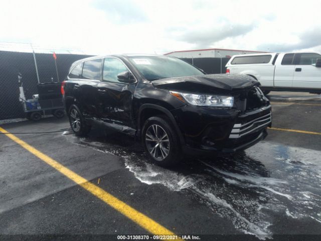 TOYOTA HIGHLANDER 2019 5tdzarfh2ks057905