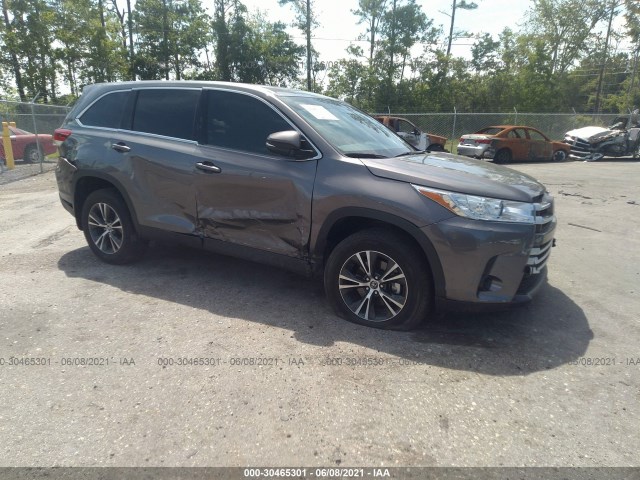 TOYOTA HIGHLANDER 2019 5tdzarfh2ks059086