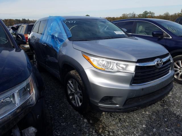 TOYOTA HIGHLANDER 2014 5tdzarfh3es007437