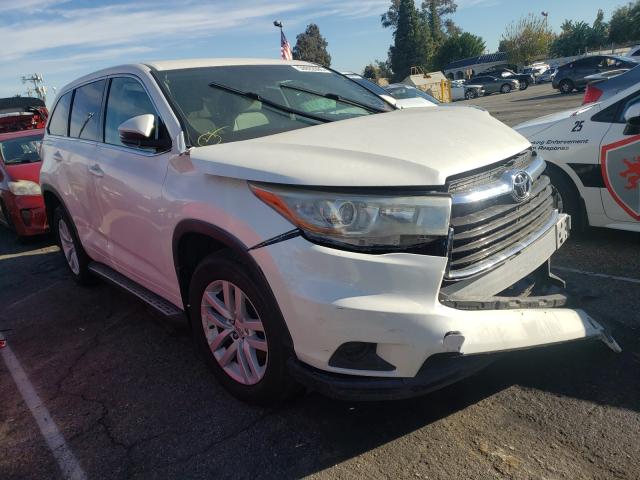 TOYOTA HIGHLANDER 2015 5tdzarfh3fs012591