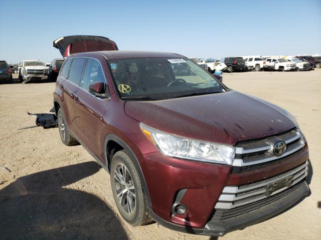 TOYOTA HIGHLANDER 2019 5tdzarfh3ks044497