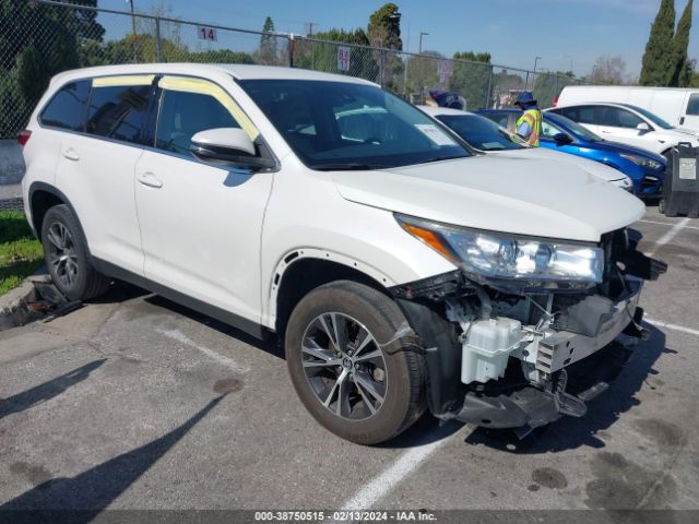 TOYOTA HIGHLANDER 2019 5tdzarfh3ks057539