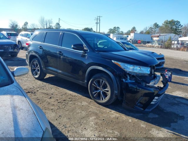 TOYOTA HIGHLANDER 2019 5tdzarfh3ks060165