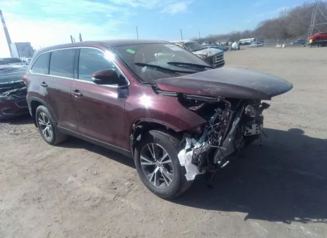 TOYOTA HIGHLANDER 2019 5tdzarfh3ks061543