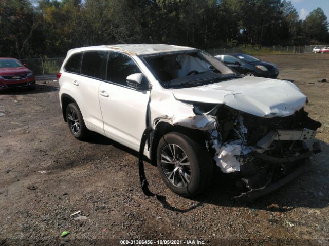 TOYOTA HIGHLANDER 2017 5tdzarfh4hs024574