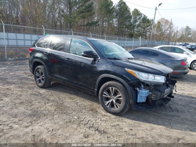 TOYOTA HIGHLANDER 2018 5tdzarfh4js034849