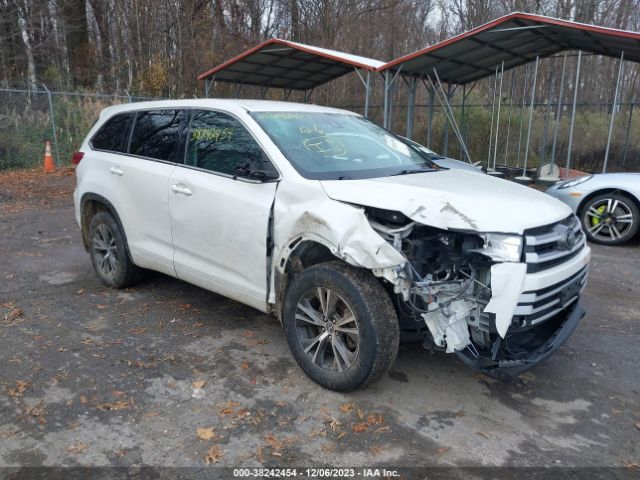 TOYOTA HIGHLANDER 2018 5tdzarfh4js040764