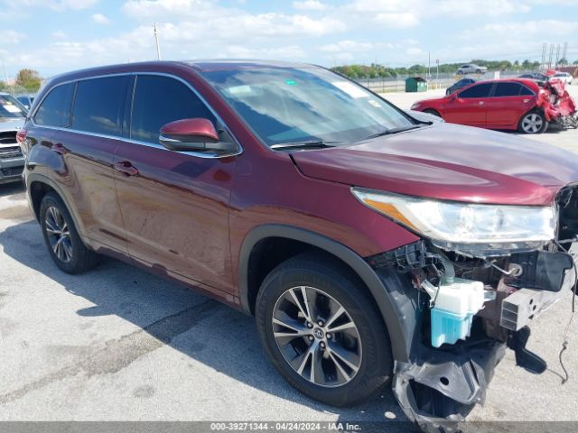 TOYOTA HIGHLANDER 2018 5tdzarfh4js041073