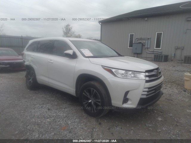 TOYOTA HIGHLANDER 2018 5tdzarfh4js041655