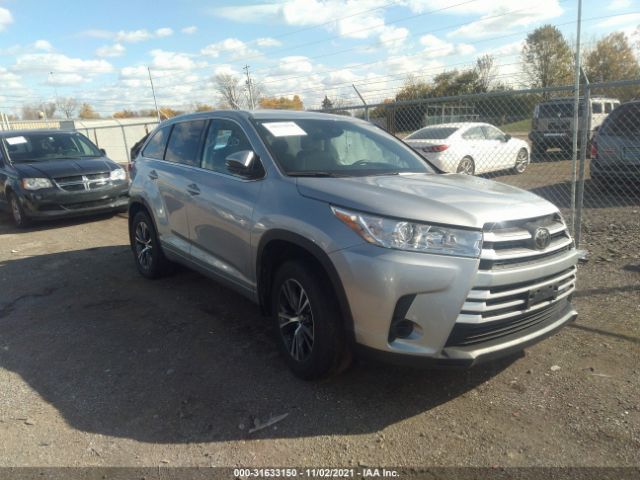 TOYOTA HIGHLANDER 2018 5tdzarfh4js041896