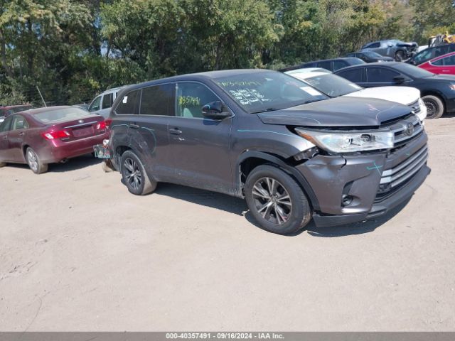 TOYOTA HIGHLANDER 2019 5tdzarfh4ks044377