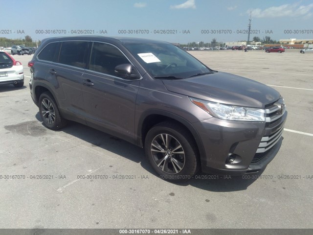 TOYOTA HIGHLANDER 2019 5tdzarfh4ks045058