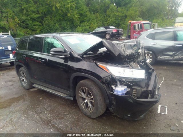 TOYOTA HIGHLANDER 2019 5tdzarfh4ks049255