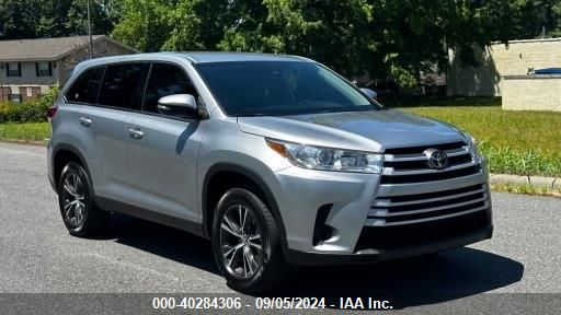 TOYOTA HIGHLANDER 2019 5tdzarfh4ks054763