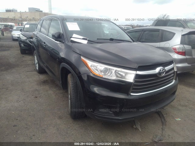 TOYOTA HIGHLANDER 2014 5tdzarfh5es008735