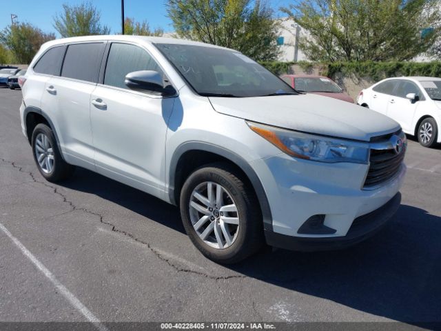 TOYOTA HIGHLANDER 2016 5tdzarfh5gs022492