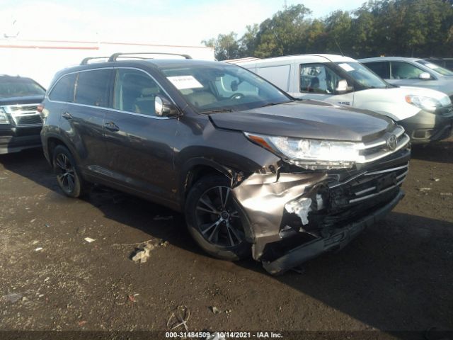 TOYOTA HIGHLANDER 2018 5tdzarfh5js036500