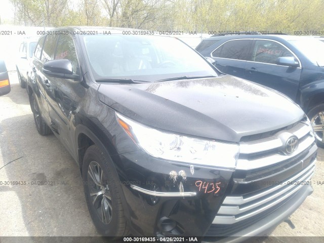 TOYOTA HIGHLANDER 2018 5tdzarfh5js039574