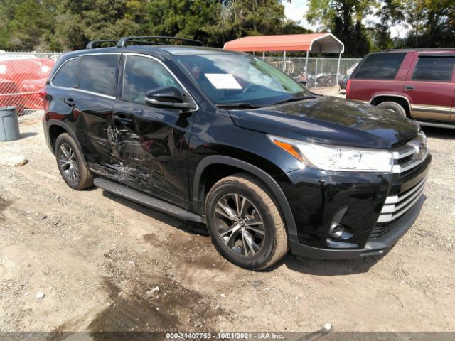 TOYOTA HIGHLANDER 2018 5tdzarfh5js041342