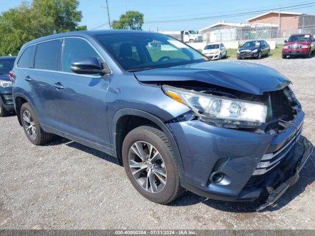 TOYOTA HIGHLANDER 2018 5tdzarfh5js041745