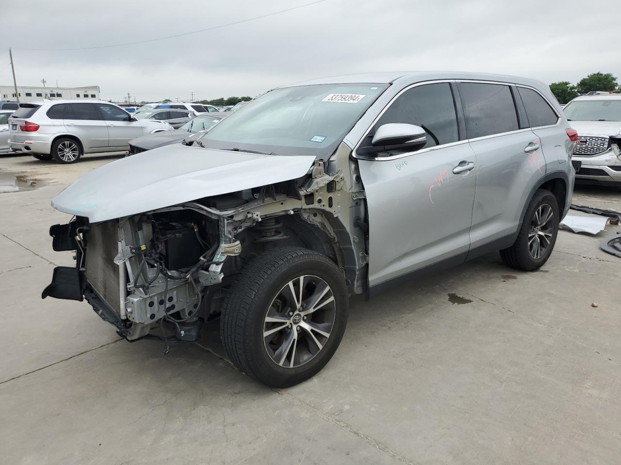 TOYOTA HIGHLANDER 2019 5tdzarfh5ks047286