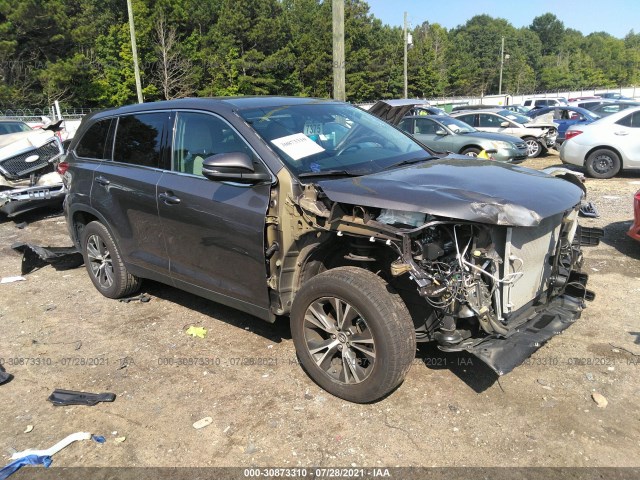 TOYOTA HIGHLANDER 2019 5tdzarfh5ks058773