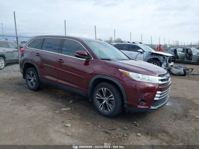 TOYOTA HIGHLANDER 2019 5tdzarfh5ks061365