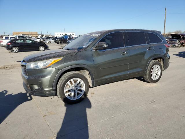 TOYOTA HIGHLANDER 2015 5tdzarfh6fs011726