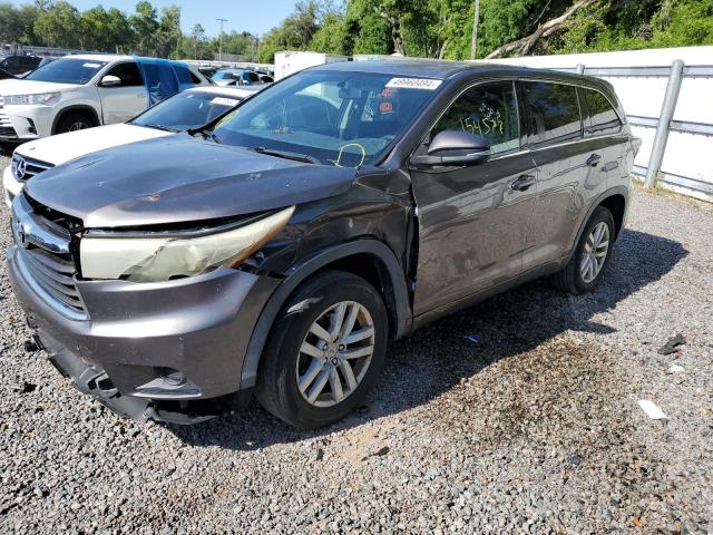 TOYOTA HIGHLANDER 2015 5tdzarfh6fs013041