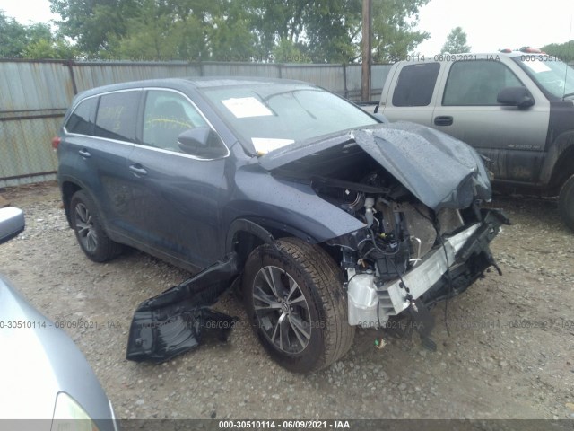 TOYOTA HIGHLANDER 2018 5tdzarfh6js037851