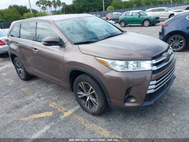 TOYOTA HIGHLANDER 2018 5tdzarfh6js041821