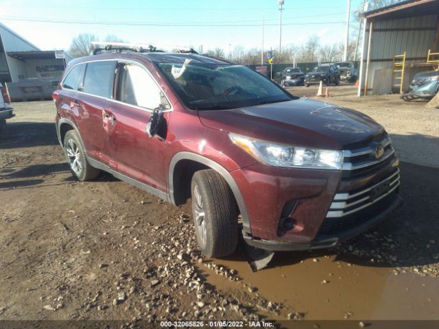 TOYOTA HIGHLANDER 2019 5tdzarfh6ks042355