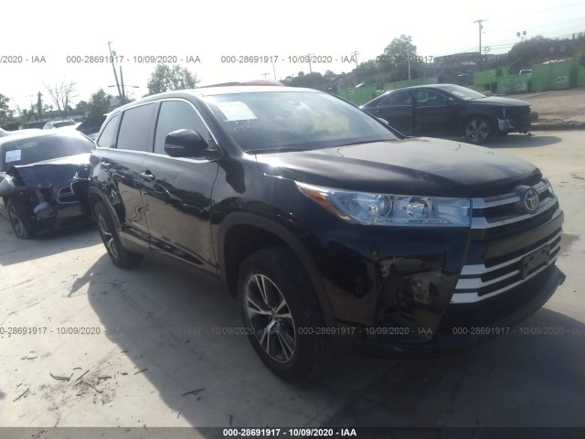 TOYOTA HIGHLANDER 2019 5tdzarfh6ks058930