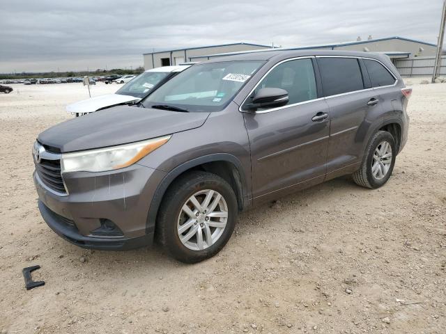 TOYOTA HIGHLANDER 2014 5tdzarfh7es008509