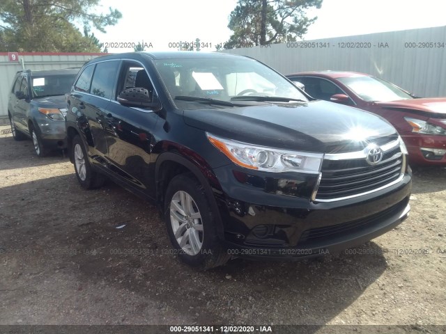 TOYOTA HIGHLANDER 2015 5tdzarfh7fs013811