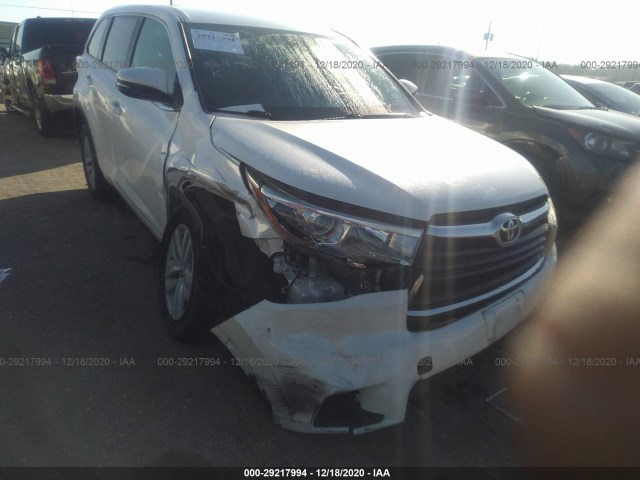 TOYOTA HIGHLANDER 2016 5tdzarfh7gs019111