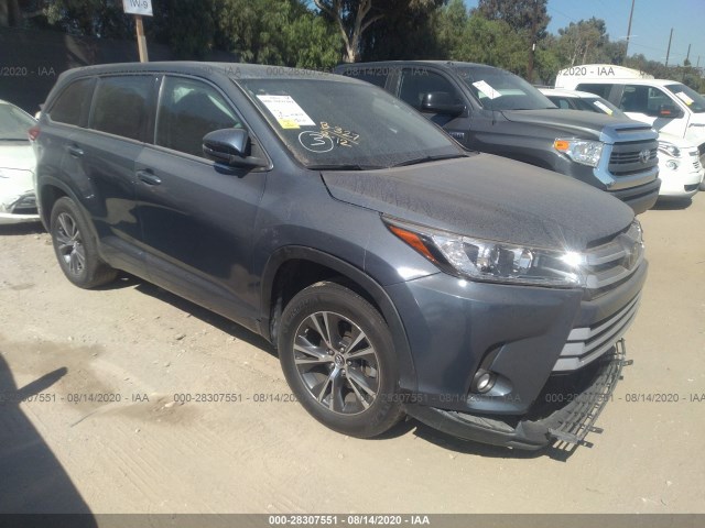 TOYOTA HIGHLANDER 2017 5tdzarfh7hs027193