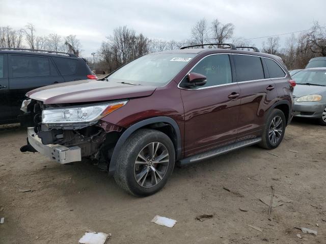 TOYOTA HIGHLANDER 2018 5tdzarfh7js034781