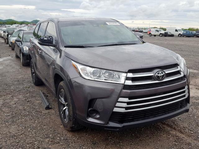 TOYOTA HIGHLANDER 2019 5tdzarfh7ks046334