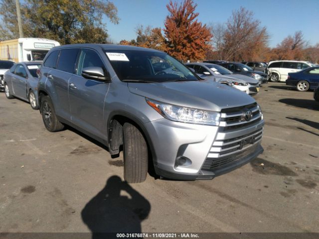 TOYOTA HIGHLANDER 2019 5tdzarfh7ks052778