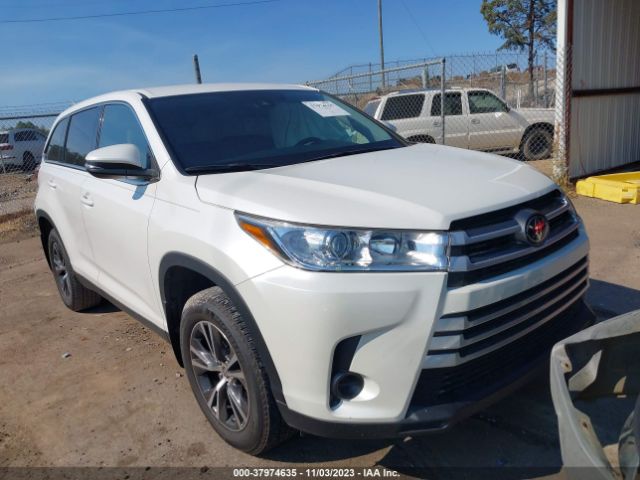 TOYOTA HIGHLANDER 2019 5tdzarfh7ks060184