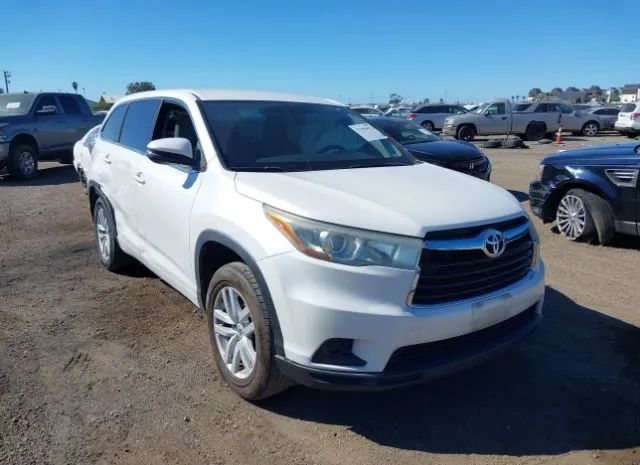 TOYOTA HIGHLANDER 2015 5tdzarfh8fs013414