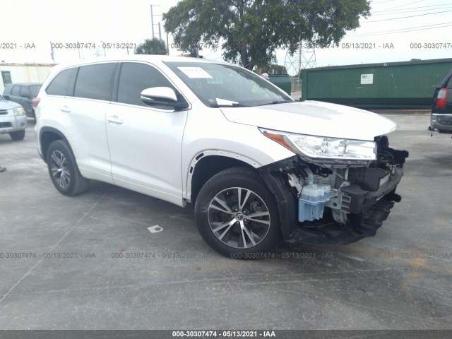 TOYOTA HIGHLANDER 2017 5tdzarfh8hs031768