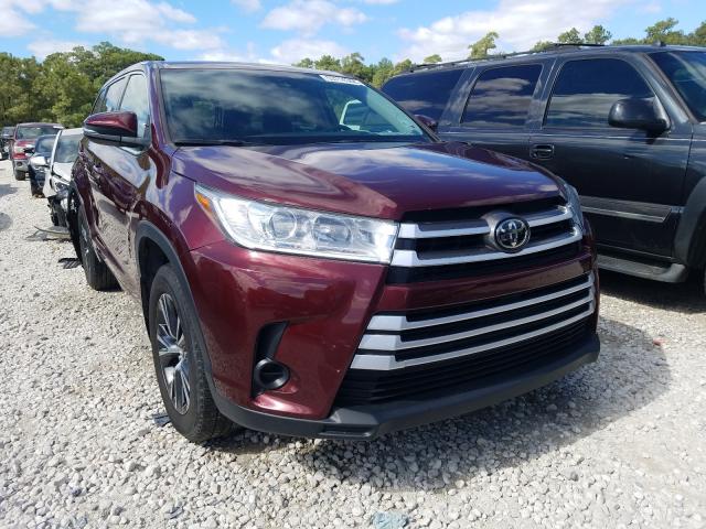 TOYOTA HIGHLANDER 2018 5tdzarfh8js033297