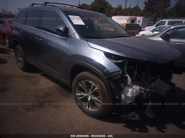 TOYOTA HIGHLANDER 2018 5tdzarfh8js033316