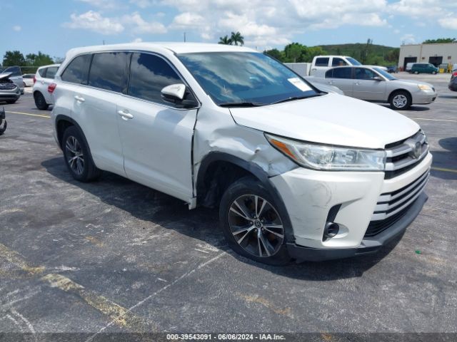 TOYOTA HIGHLANDER 2018 5tdzarfh8js034823