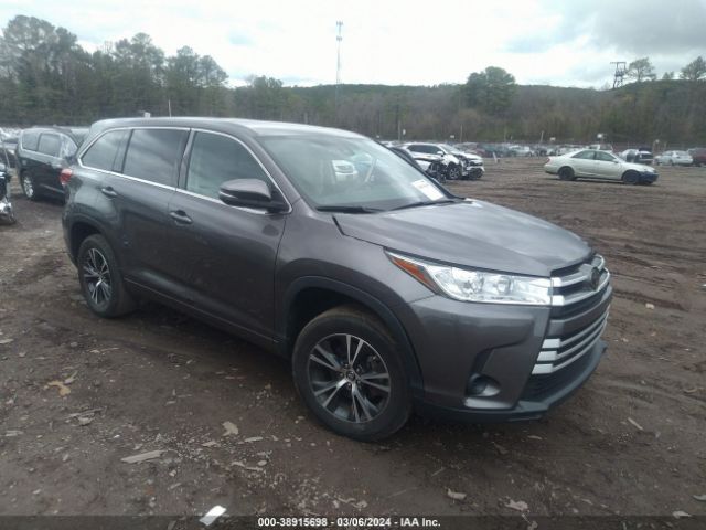 TOYOTA HIGHLANDER 2018 5tdzarfh8js035261