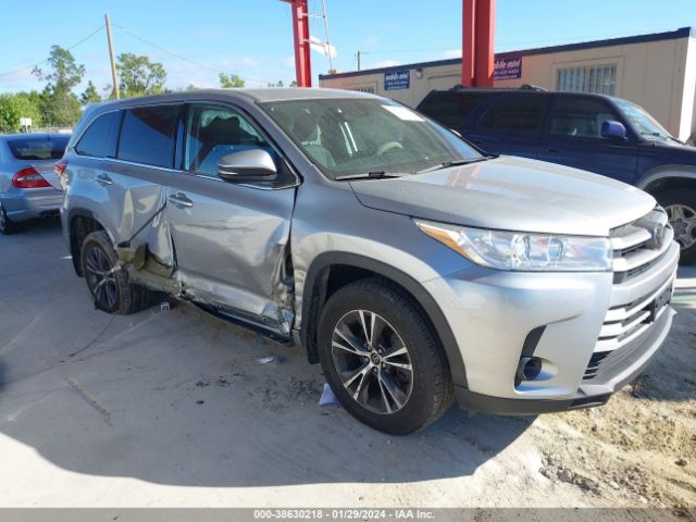 TOYOTA HIGHLANDER 2018 5tdzarfh8js037589