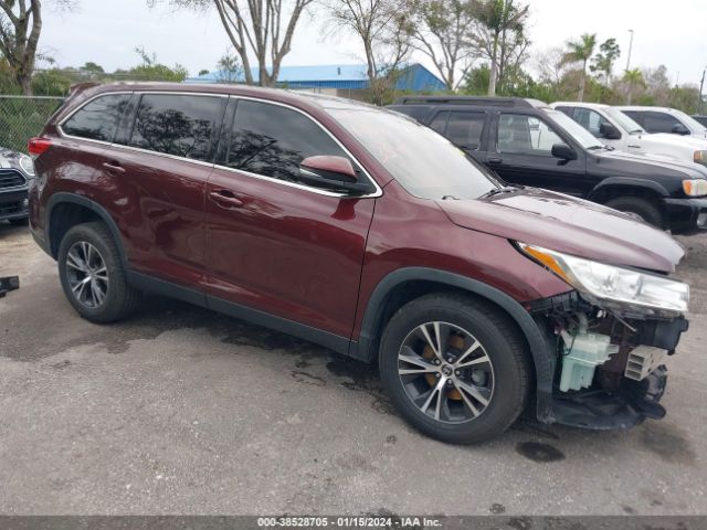 TOYOTA HIGHLANDER 2019 5tdzarfh8ks053549